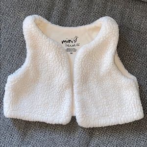 Soft infant vest, 9 months